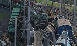 Около железнодорожной станции 