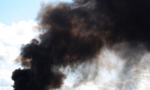 В Сумской области горела ТЭЦ. Фото: youreporter.ru