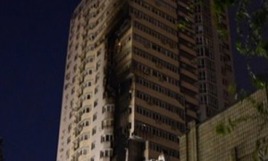 Пожар продолжался несколько часов