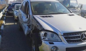 Несмотря на такой размах, в ДТП травмы получил только один человек. Фото: ГАИ