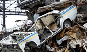Центры по утилизации машин в Украине пока не появились. Фото: Укринформ