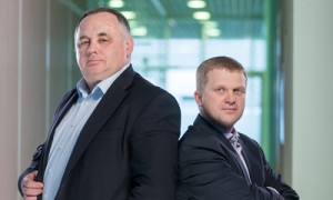 Николай Роенко (слева) и Валерий Куцый снимают сливки с украинского рынка IT-услуг. Фото Александр Лобанов для Forbes Украина