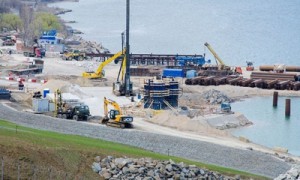 Строительство крымского моста Фото: rusdozor.ru