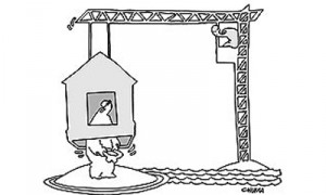 Залоговые кредиты могут быть оценены по-разному в зависимости от документов и того, в чьей собственности квартиры. Фото: Виктор Чумачев