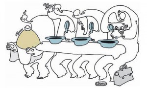 Рисунок: Виктор Чумачев / Коммерсантъ 